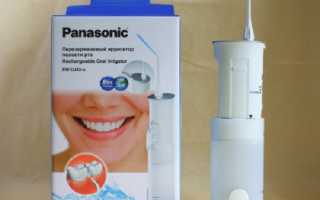 Обзор ирригатора полости рта Panasonic EW DJ40. Подробная инструкция