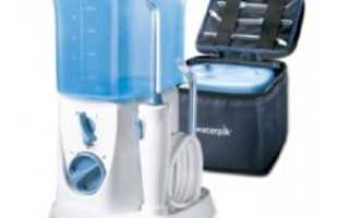 Обзор ирригатора Waterpik WP 300 E2. Правила пользования и подробная инструкция