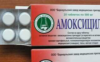 Как принимать Амоксициллин при гайморите?
