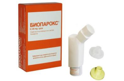 Препарат биопарокс