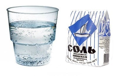 Вода с солью