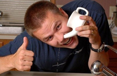 Процесс очистки носа