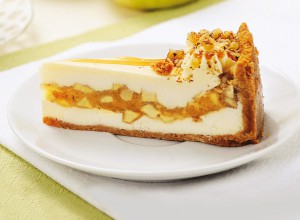 Яблочный чизкейк с карамельным вкусом cheesecake_caramel